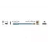 DeLOCK 89892 cabo USB 2.0 Type-C para série RS-232 RJ45, 5 m, cinzento