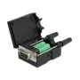 Conector de fios DeLOCK 66257 Sub-D 9 bloco de terminais de 10 polos preto