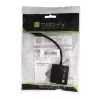Techly IDATA HDMI-VGA4 adaptador de Mini HDMI (Tipo C) para VGA, macho/fêmea