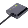 Techly IDATA HDMI-VGA4 adaptador de Mini HDMI (Tipo C) para VGA, macho/fêmea