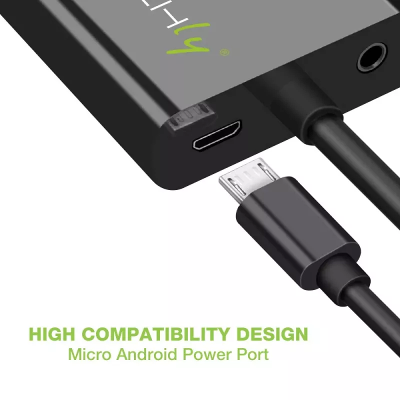 Techly IDATA HDMI-VGA4 adaptador de Mini HDMI (Tipo C) para VGA, macho/fêmea