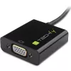 Techly IDATA HDMI-VGA4 adaptador de Mini HDMI (Tipo C) para VGA, macho/fêmea
