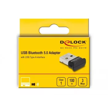 Placa de rede DeLOCK 61024 Bluetooth 3 Mbit/s Wireless USB