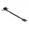 Adaptador DeLOCK M.2 Key A+E para PCIe x1 NVMe inclinado 20 cm cabo
