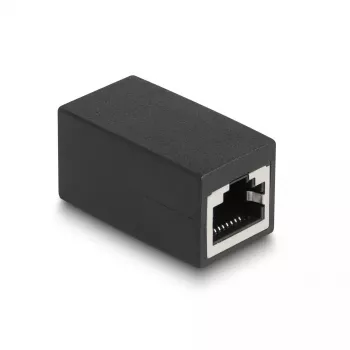 Adaptador DeLOCK conector fêmea RJ45 para conector fêmea RJ45 Cat.6 preto
