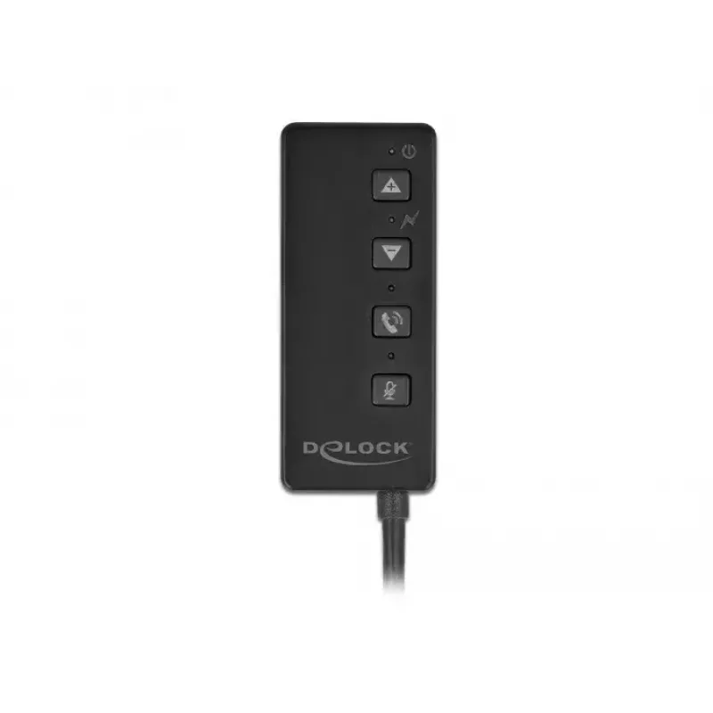 Adaptador de headset USB e microfone DeLOCK 66731