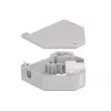 Módulo keystone DELOCK 87163 — USB A para USB A, cinzento/branco, 60,1×59,4×21,6 mm