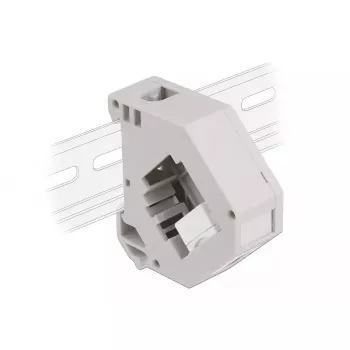 Módulo keystone DELOCK 87163 — USB A para USB A, cinzento/branco, 60,1×59,4×21,6 mm
