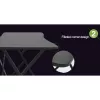 Secretária gaming Techly para PC com bordo ergonómico chanfrado preto