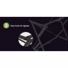 Secretária gaming Techly para PC com bordo ergonómico chanfrado preto