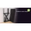 Secretária gaming Techly para PC com bordo ergonómico chanfrado preto