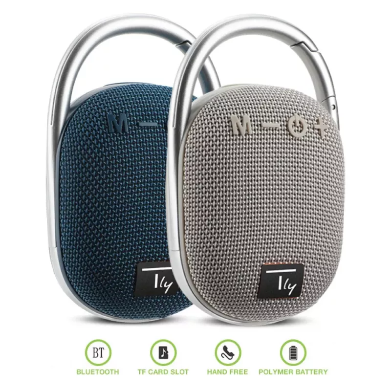 Altifalante portátil/para festas Techly ICASBL321GR mono altifalante portátil cinzento 5 W