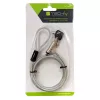 Sistema de segurança Techly Wedge-Lock fechadura para cabo de portátil 1,8 m