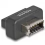 Adaptador USB DeLOCK header de pinos USB interno (fêmea) para Type-E Key A fêmea 5 Gbps