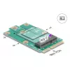 Adaptador interno M.2 DeLOCK 64338 conector Mini PCI Express