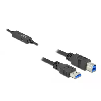 Cabo USB DeLOCK 85379 USB 3.2 Gen 1 5 m USB A USB B preto