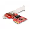 Placa DeLOCK PCI Express x1 para 1 x RJ45 2,5 Gigabit LAN i225 NBASE-T Low Profile