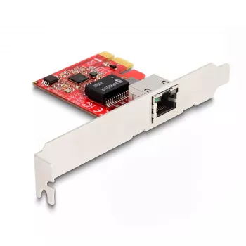 Placa DeLOCK PCI Express x1 para 1 x RJ45 2,5 Gigabit LAN i225 NBASE-T Low Profile
