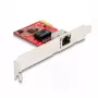 Placa DeLOCK PCI Express x1 para 1 x RJ45 2,5 Gigabit LAN i225 NBASE-T Low Profile