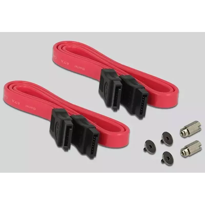 Adaptador DeLOCK 2x 67-pin M.2 Key B - 2x SATA 7-pin