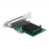 Placa de rede DeLOCK 89025 interna Ethernet 1000 Mbit/s
