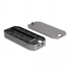 Caixa para SSD DeLOCK 42015 cinzento M.2 20 Gbit/s USB Type-C