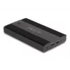 Caixa para SSD DeLOCK 42022 Caixa externa USB 20 Gbps para 2 x SSD M.2 NVMe PCIe