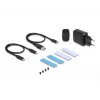 Caixa para SSD DeLOCK 42022 Caixa externa USB 20 Gbps para 2 x SSD M.2 NVMe PCIe