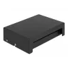 Painel de ligação Keystone DeLOCK 43413 8 portas preto