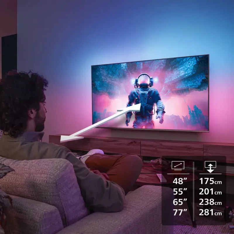 Televisor Philips 77OLED760/12 77 polegadas 4K Ultra HD OLED 3840 x 2160