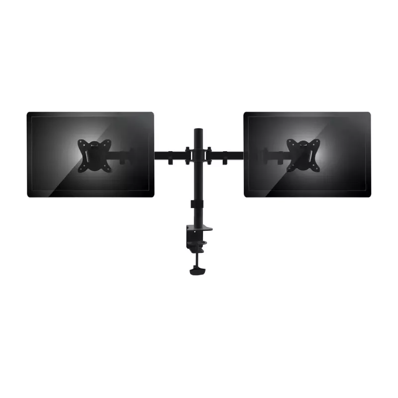 Suporte de secretária para monitor duplo com braço articulado Equip 13 polegadas-27 polegadas