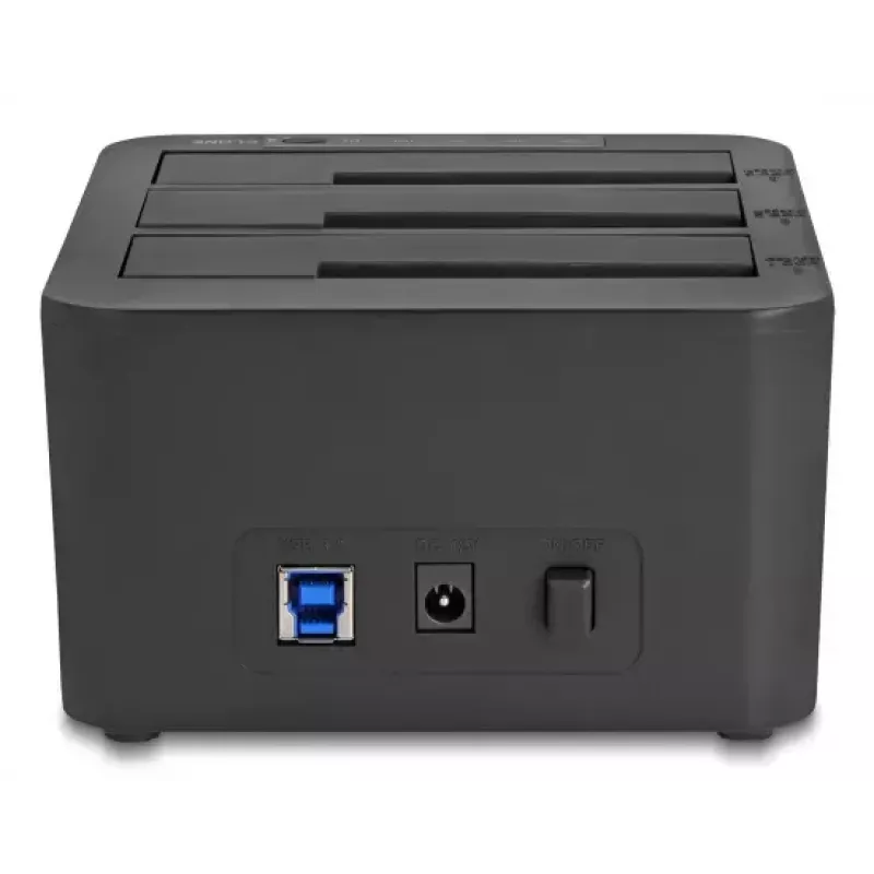 DeLOCK 64332 Docking station USB 3.2 Gen 1 HDD SSD 2,5 3,5 preto