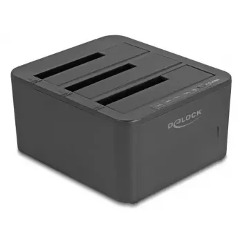 DeLOCK 64332 Docking station USB 3.2 Gen 1 HDD SSD 2,5 3,5 preto