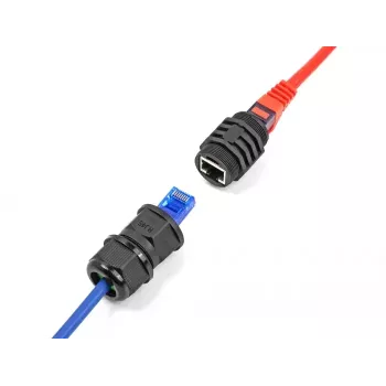 DeLOCK RJ45 Cat.6A módulo de encastrar IP67 à prova de pó e água