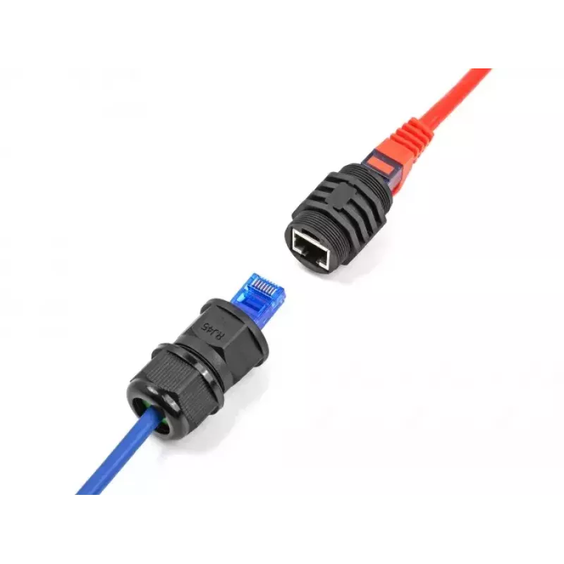 DeLOCK RJ45 Cat.6A módulo de encastrar IP67 à prova de pó e água