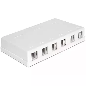 Conjunto de montagem DeLOCK 86227 branco