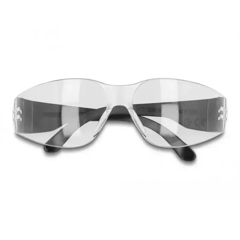 Óculos de proteção DeLOCK 90559 lentes transparentes preto transparente