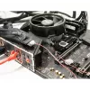 Dissipador de calor DeLOCK com ventoinha para M.2 SSD 2280 preto alumínio
