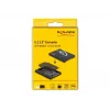 Caixa para SSD DeLOCK 63379 preto M.2 suporte para 1 unidade