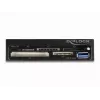 Leitor de cartões interno DeLOCK 91759 preto cinzento CF MMC MS
