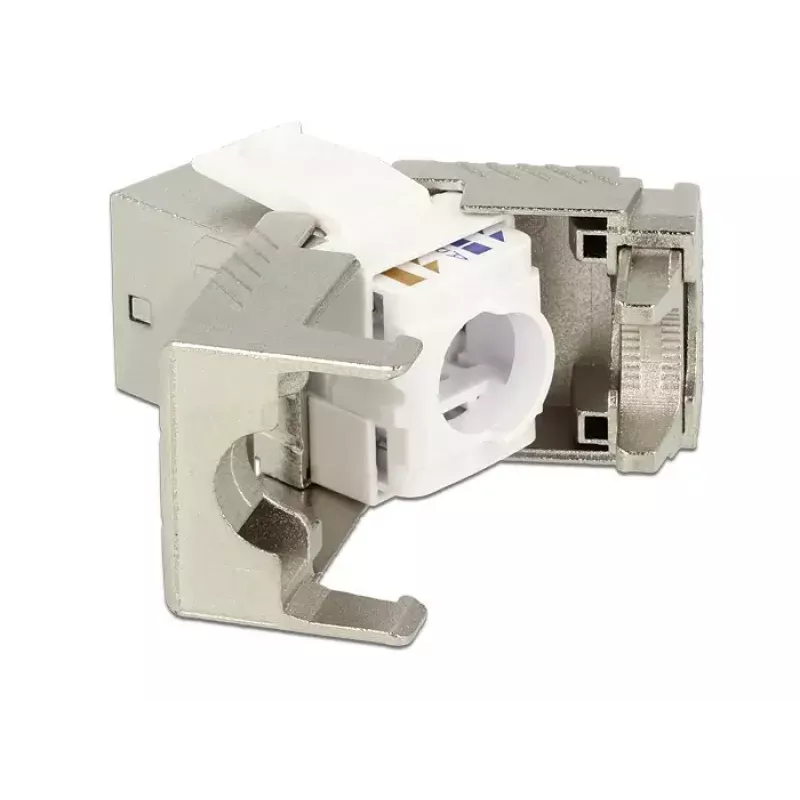 Módulo Keystone DeLOCK 86288 angular bege RJ-45