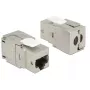 Módulo Keystone DeLOCK 86288 angular bege RJ-45