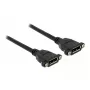 Cabo DisplayPort DeLOCK 0,5 m F-F 85113