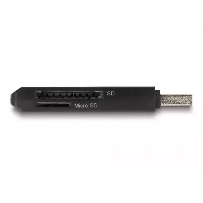 Leitor de cartões DeLOCK 91002 USB preto MicroSD SD SDHC SDXC 5000 Mbit/s