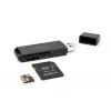 Leitor de cartões DeLOCK 91002 USB preto MicroSD SD SDHC SDXC 5000 Mbit/s