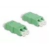 Acoplador de fibra ótica DeLOCK LC duplex fêmea para LC duplex fêmea 4 unid.