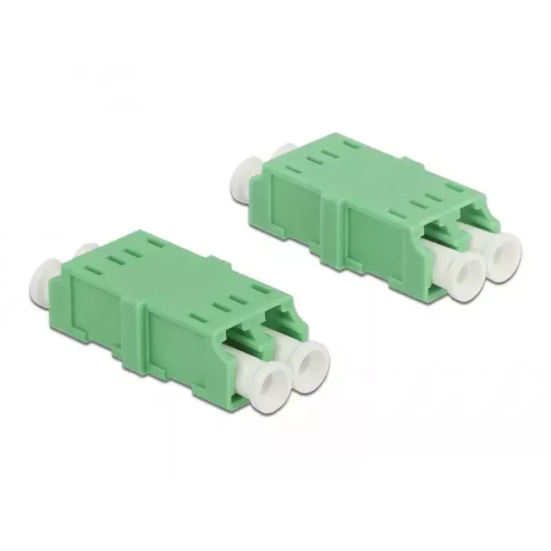 Acoplador de fibra ótica DeLOCK LC duplex fêmea para LC duplex fêmea 4 unid.