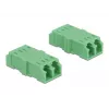 Acoplador de fibra ótica DeLOCK LC duplex fêmea para LC duplex fêmea 4 unid.