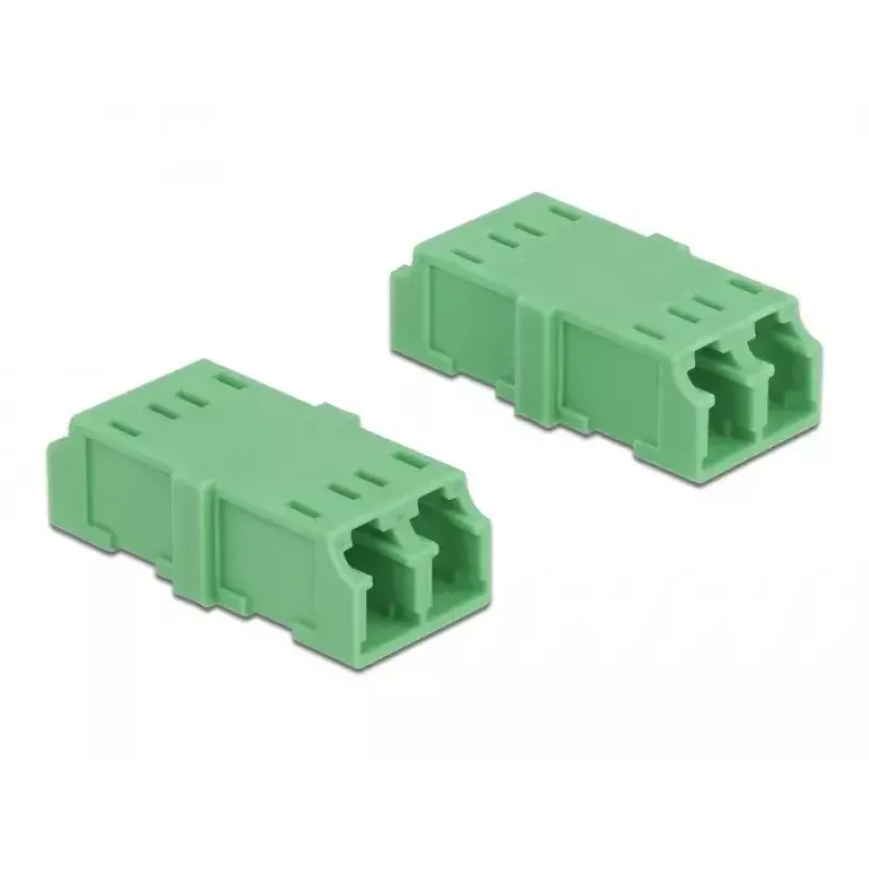 Acoplador de fibra ótica DeLOCK LC duplex fêmea para LC duplex fêmea 4 unid.