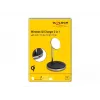 Carregador sem fios DeLOCK 66468 2 em 1 5 W 7,5 W 10 W 15 W